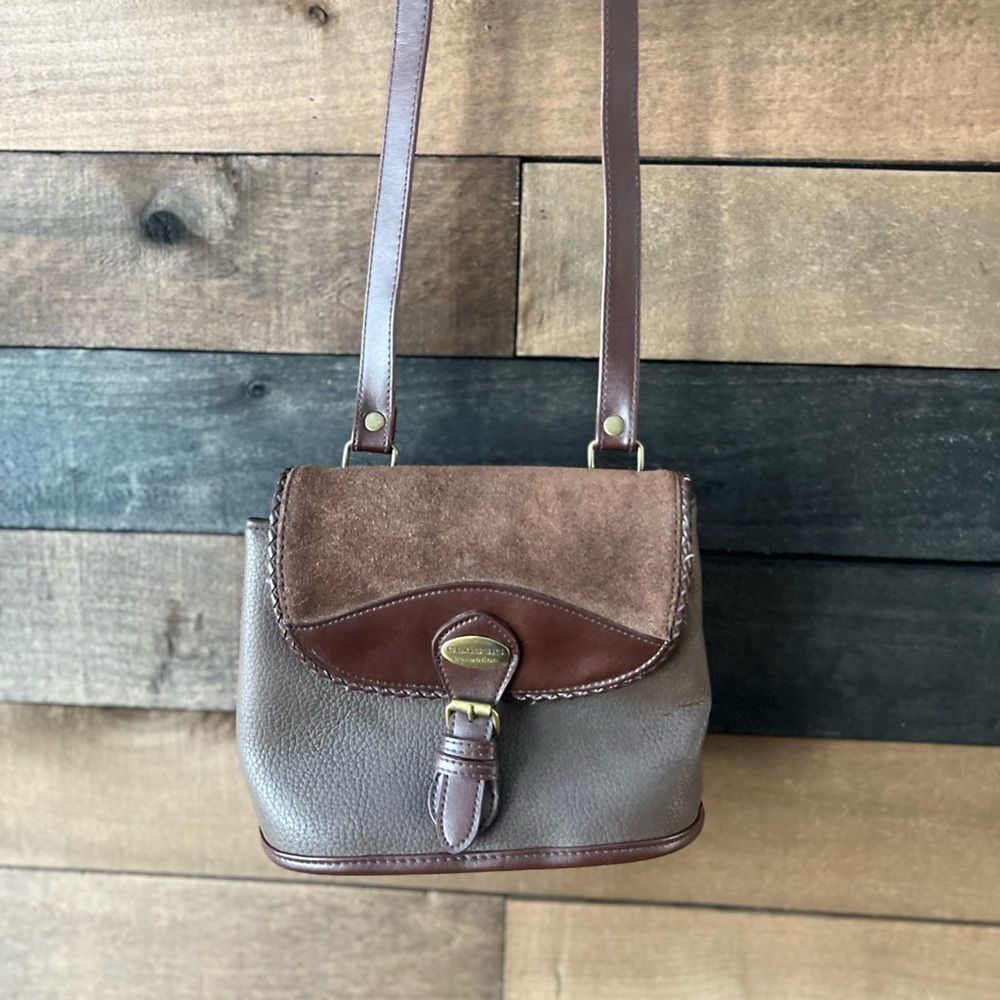American-vintage Women's Brown and Burgundy Bag - Picture 3 of 11